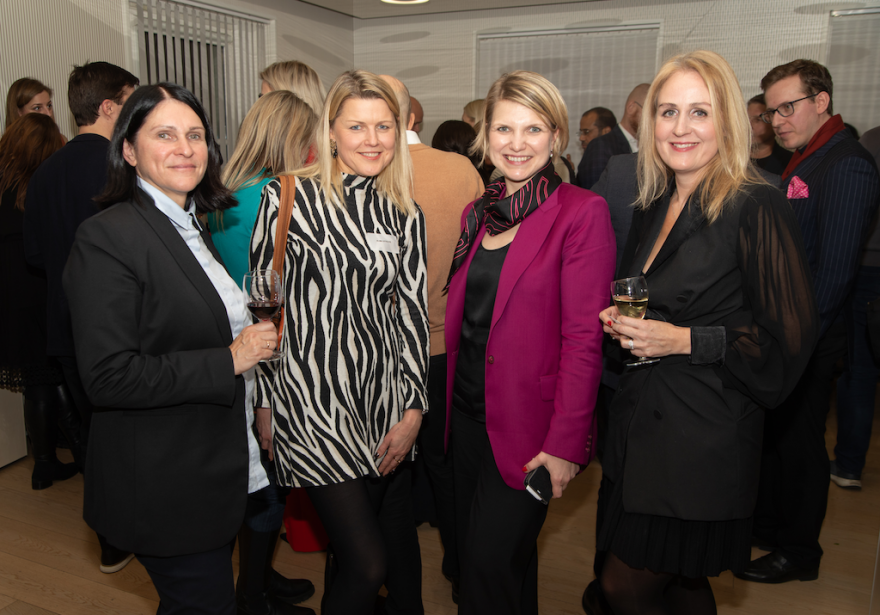 Kristina Leliūgienė (Ecowood), Alma Vitkutė, Lina Zigmantaitė (Lietuvos Ambasada), Dovilė Kasparienė (Kotus Wellness).