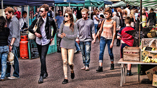 Broadway Market. Flickr nuotr.