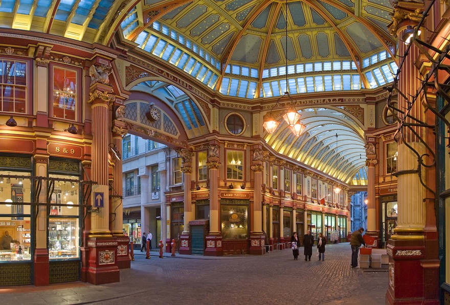 Leadenhall Market.