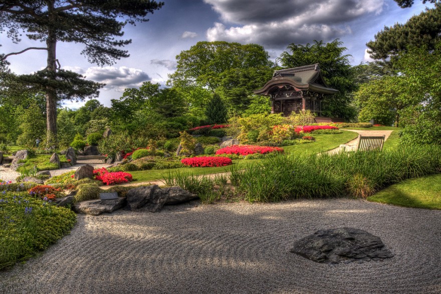 Japoniškas sodas Kew sode. Flickr nuotr.